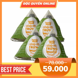 Bánh giò nhân thịt trứng muối Family Meals 175g  (4 gói)