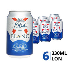 Lốc bia Blanc 5.0% 1664 330ml (6 Lon)