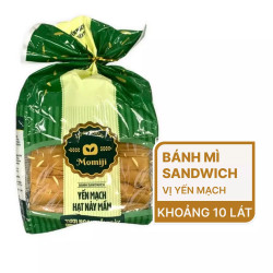 Bánh Sandwich yến mạch hạt nảy mầm Momiji gói 300g (1 Gói)