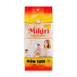 Bún tươi sợi lớn Mikiri gói 400g