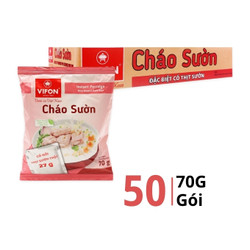 Thùng cháo sườn Vifon gói 70g (50 Gói)
