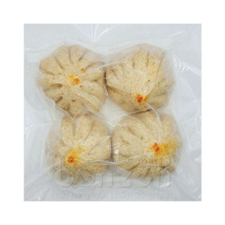 Bánh bao nguyên cám nhân gà xé sa tế Bon 110gx4 (1 gói)