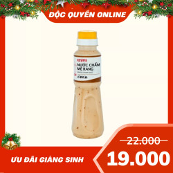 Nước chấm mè rang Kewpie chai 180ml (1 Chai)