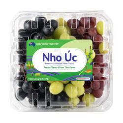 Nho cầu vòng Úc 1KG (1 Hộp)