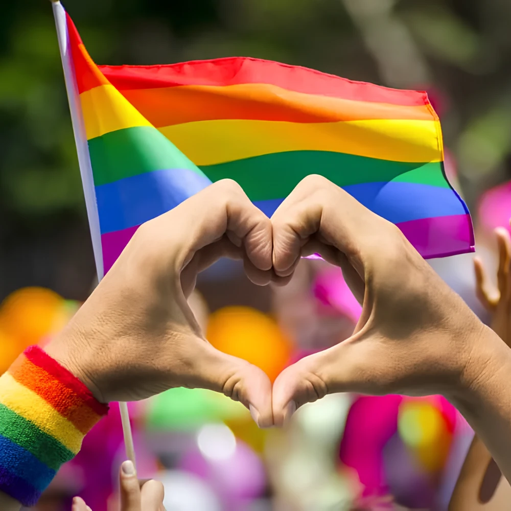 Cờ cầu vồng là biểu tượng Pride Month và bản sắc cộng đồng LGBTQ+.