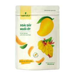 Xoài sấy dẻo muối ớt We'natur gói 100g (1 Gói)