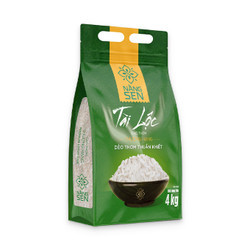 Gạo nàng sen tài lộc Lotus Rice túi 4kg