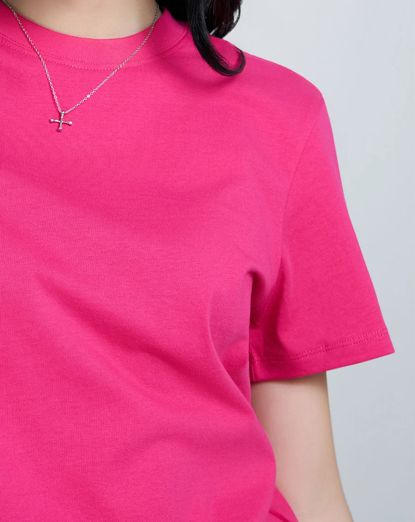 Áo thun basic cổ tròn - Image 5