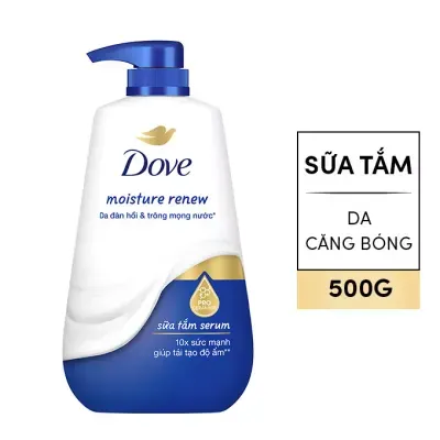 Sữa tắm Serum tái tạo độ ẩm Dove chai 500g