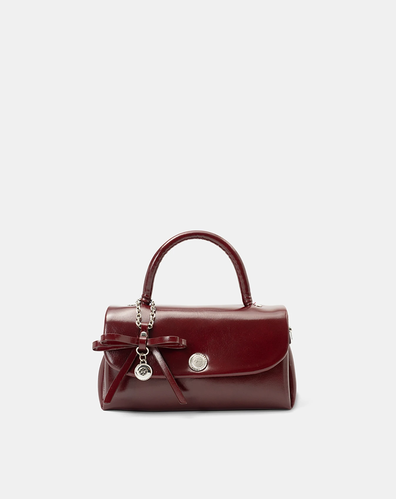Túi Xách Nhỏ Nữ Juno Top Handle Phối Charm Nơ TXN1048 - Image 1