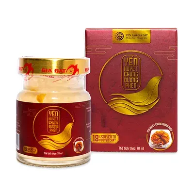 Yến huyết chưng đường phèn Gia Đạt hũ 70ml