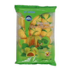 Bánh bao nhân bí đỏ sữa tươi Mỹ Hương 300g (1 gói)
