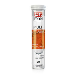 Viên vitamin tổng hợp dạng sủi Dr. Frei tuýp 20 viên (1 Tuýp)
