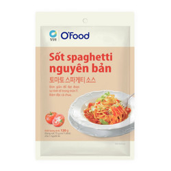 Sốt Spaghetti vị nguyên bản O'food gói 120g (1 Gói)