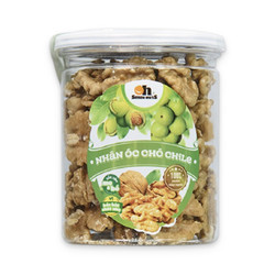 Nhân óc chó Chile Oh Smile Nuts hũ 165g