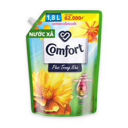 Nước xả chăm sóc chuyên sâu phơi trong nhà hương nắng mới Comfort túi 1.8l