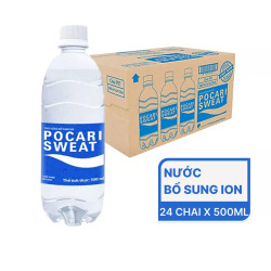 Thùng nước bổ sung ion Pocari 500ml (24 Chai)