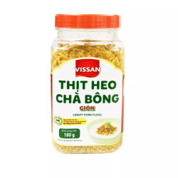 Thịt heo chà bông giòn Vissan hộp 180g (1 Hộp)