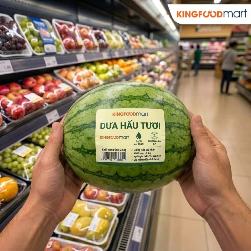 Giá dưa hấu hôm nay bao nhiêu 1kg