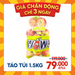 Táo túi 1.5kg (1 Túi)