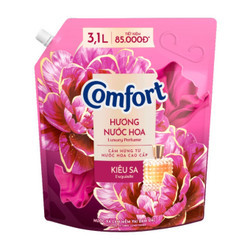 Nước xả vải hương nước hoa kiêu sa Comfort túi 3.1L (1 Túi)