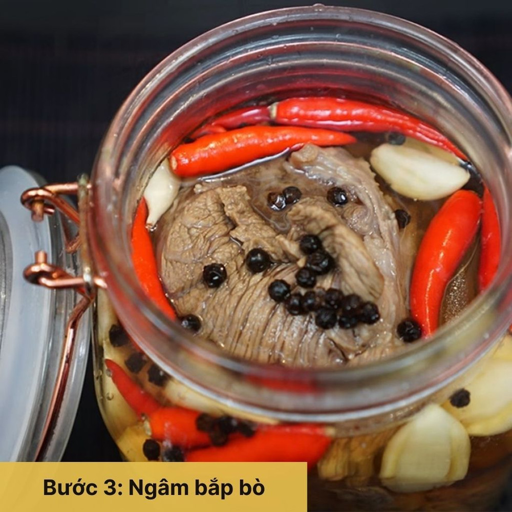 Ngâm bắp bò