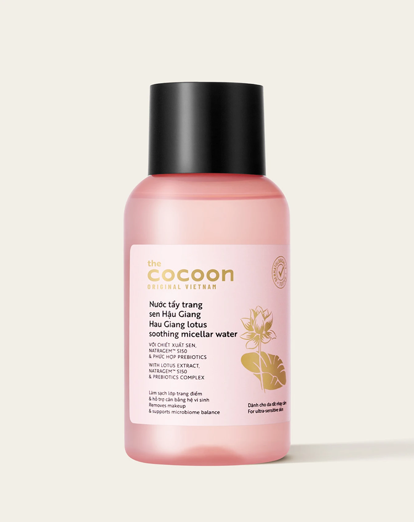 Nước Tẩy Trang Sen Hậu Giang 140ml NTT026 - Image 1