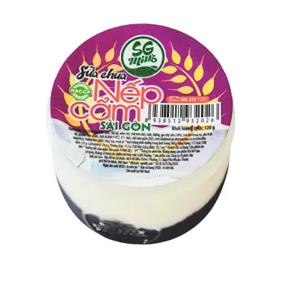 Sữa chua nếp cẩm Sài Gòn Milk hộp 120g