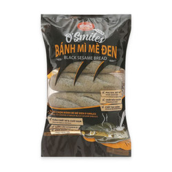 Bánh mì mè đen đông lạnh O'Smiles gói 350g