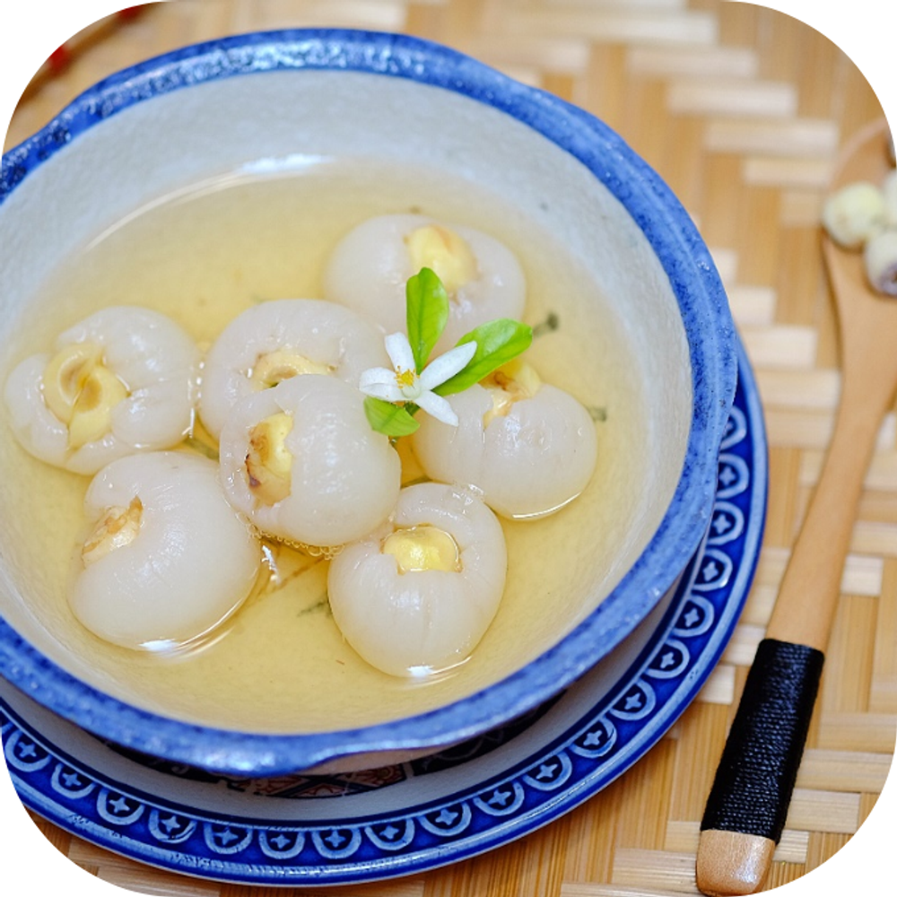 chè chôm chôm hạt sen kingfoodmart