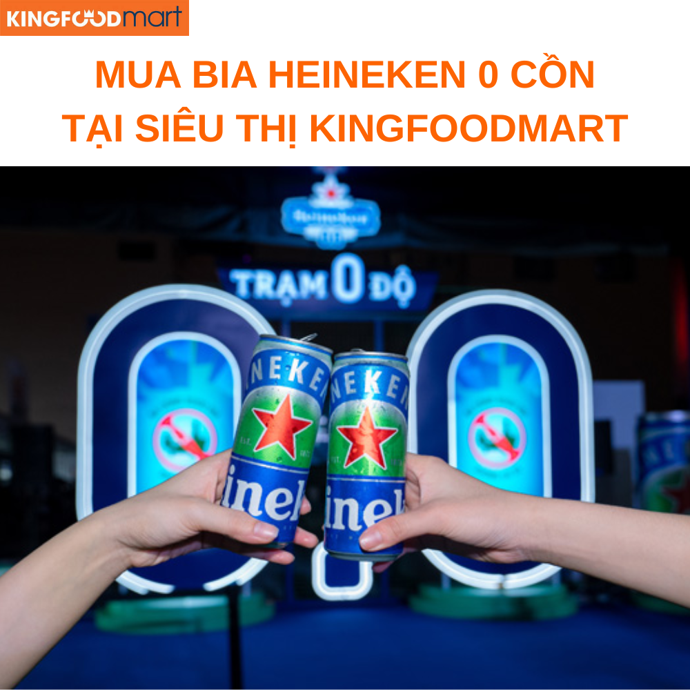 Hệ thống Kingfoodmart: Là điểm đến tin cậy cho nhóm khách hàng trẻ và gia đình. Bia tại đây luôn được lưu trữ trong không gian mát mẻ, đảm bảo vị bia nguyên bản khi đến tay khách hàng.