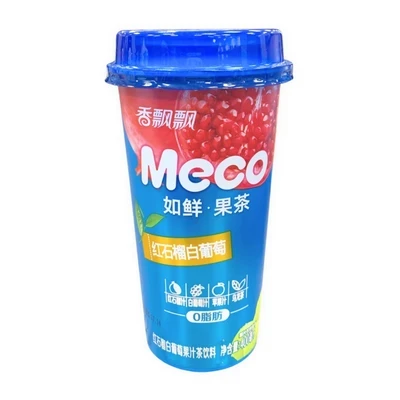 Trà hoa quả vị lựu nho Meco ly 400ml