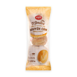 Bánh mì nguyên cám đông lạnh O'Smiles gói 350g