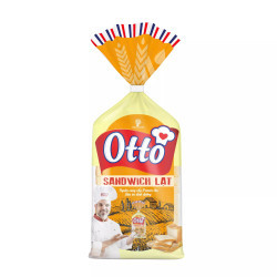 Bánh sandwich tươi lạt Otto 490g (1 Gói)