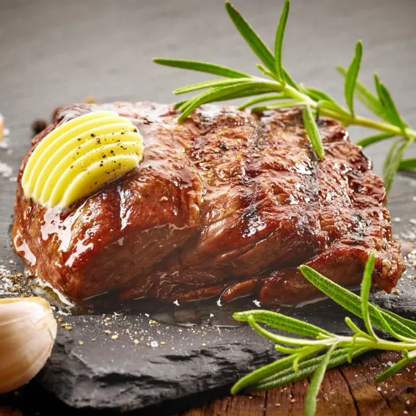 Combo 2 khay đùi gọ bò Úc cắt steak Freshfoco 225g