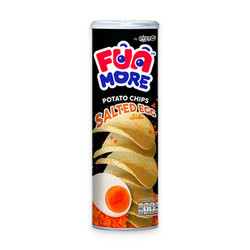 Snack khoai tây vị trứng muối Funmore hũ 130g (1 Hộp)