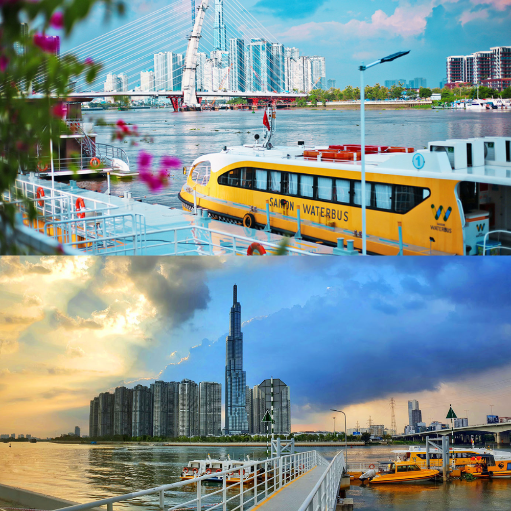 Saigon Water Bus du hành trên sông Sài Gòn