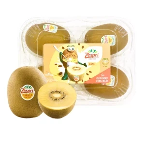 Hộp kiwi vàng chín Zespri 4 quả