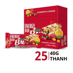 Hộp ngũ cốc năng lượng cam và việt quất Bakalland 40g