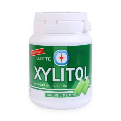 Kẹo gum Limemint Xylitol hũ 55.1g
