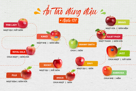 Táo nhập khẩu là gì? Táo nhập khẩu có bao nhiêu loại