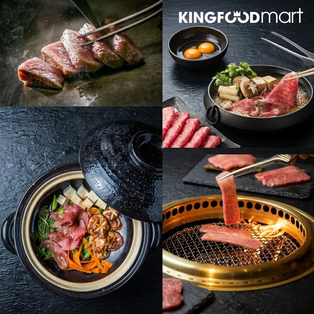 Các phương pháp chế biến bò Wagyu chuẩn nghệ nhân ẩm thực Nhật Bản.