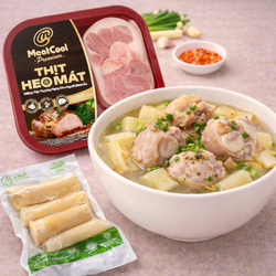 Combo cơm nhà 50k: Chân giò hầm măng