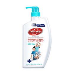 Sữa tắm mát lạnh sảng khoái Lifebuoy chai 800g