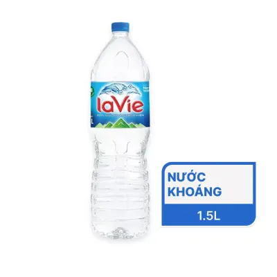 Nước khoáng La Vie chai 1.5l