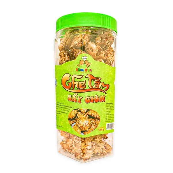 Ghẹ tẩm sấy giòn Đầm Sen hộp 120g