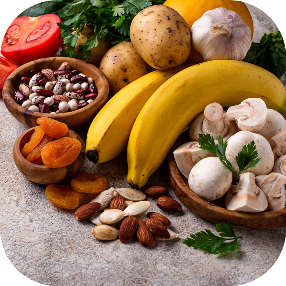 thực phẩm giàu kali Kingfoodmart