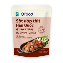 Sốt ướp thịt nướng vị truyền thống O'food gói 80g