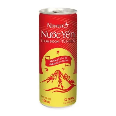 Nước yến có đường Nunest lon 190ml