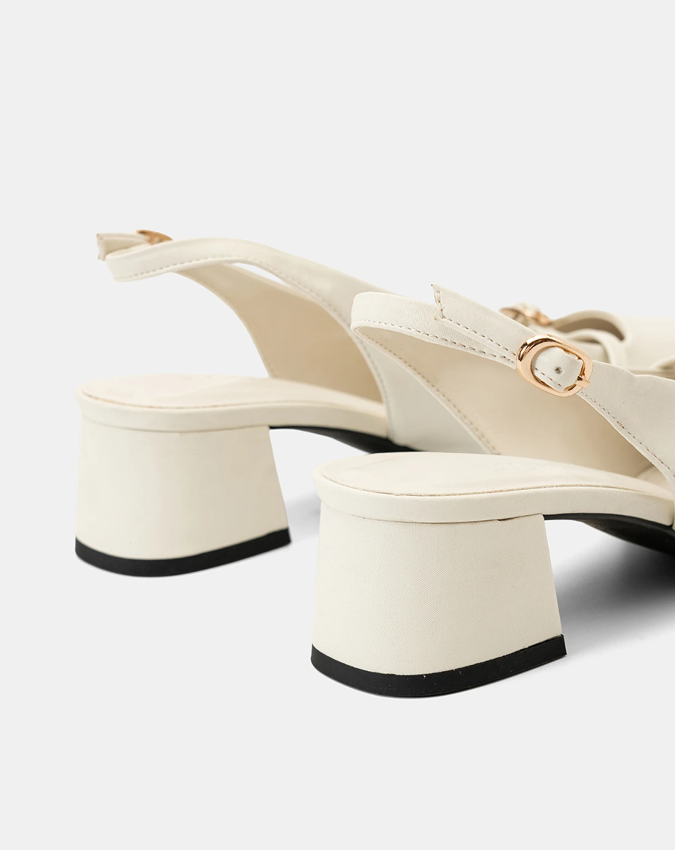 Giày Cao Gót Slingback Mũi Vuông - Image 4